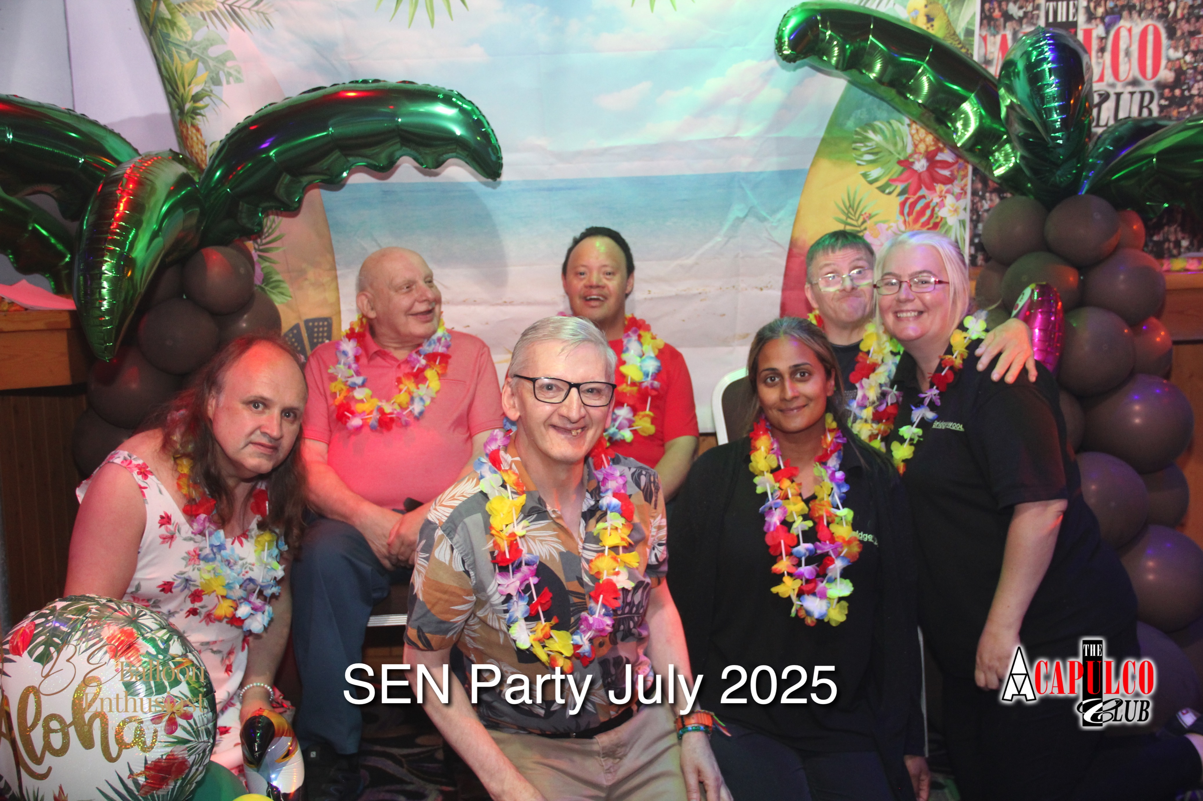 Sen Night Photos at Acapulco Easter / Summer Hawaiian Party - July 2025