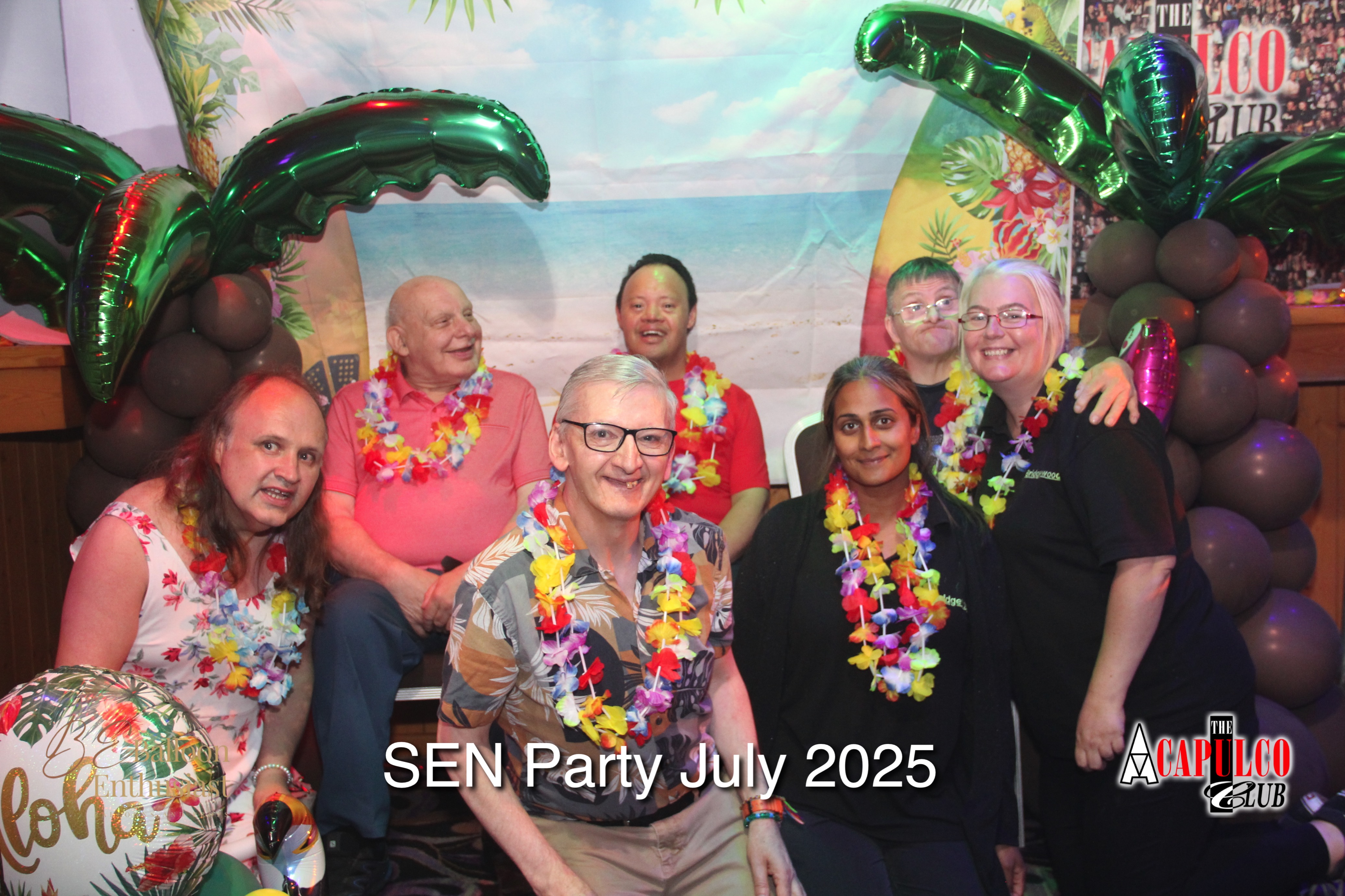 Sen Night Photos at Acapulco Easter / Summer Hawaiian Party - July 2025