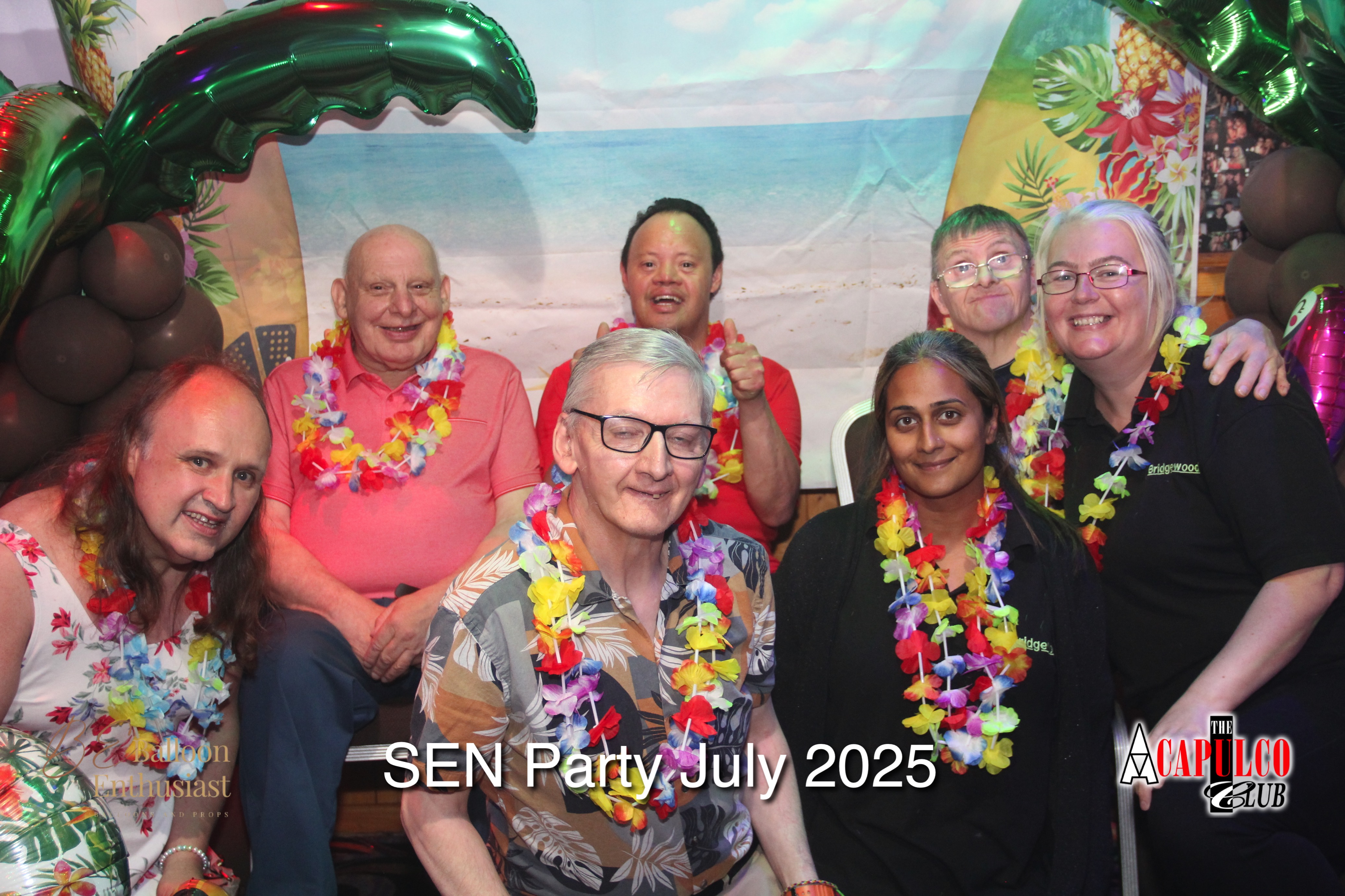 Sen Night Photos at Acapulco Easter / Summer Hawaiian Party - July 2025