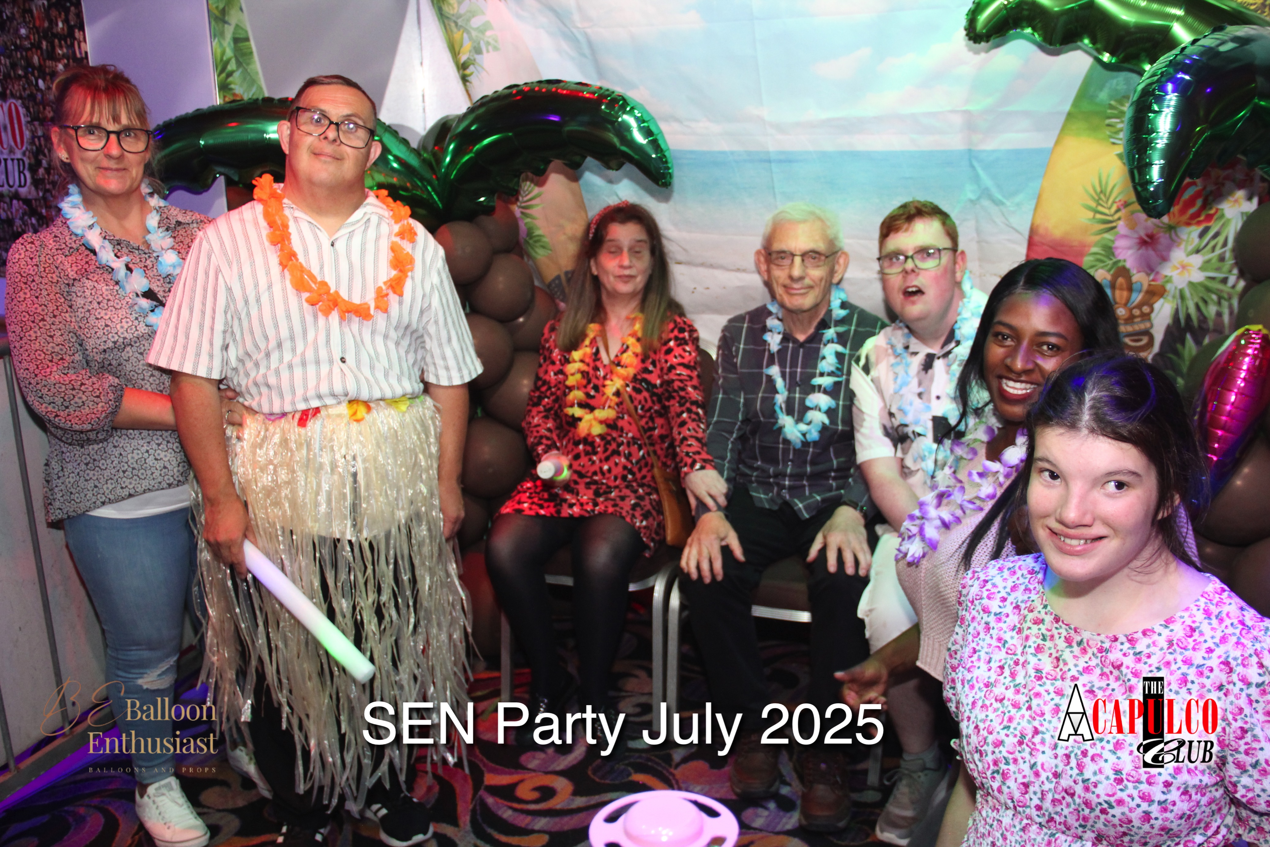 Sen Night Photos at Acapulco Easter / Summer Hawaiian Party - July 2025