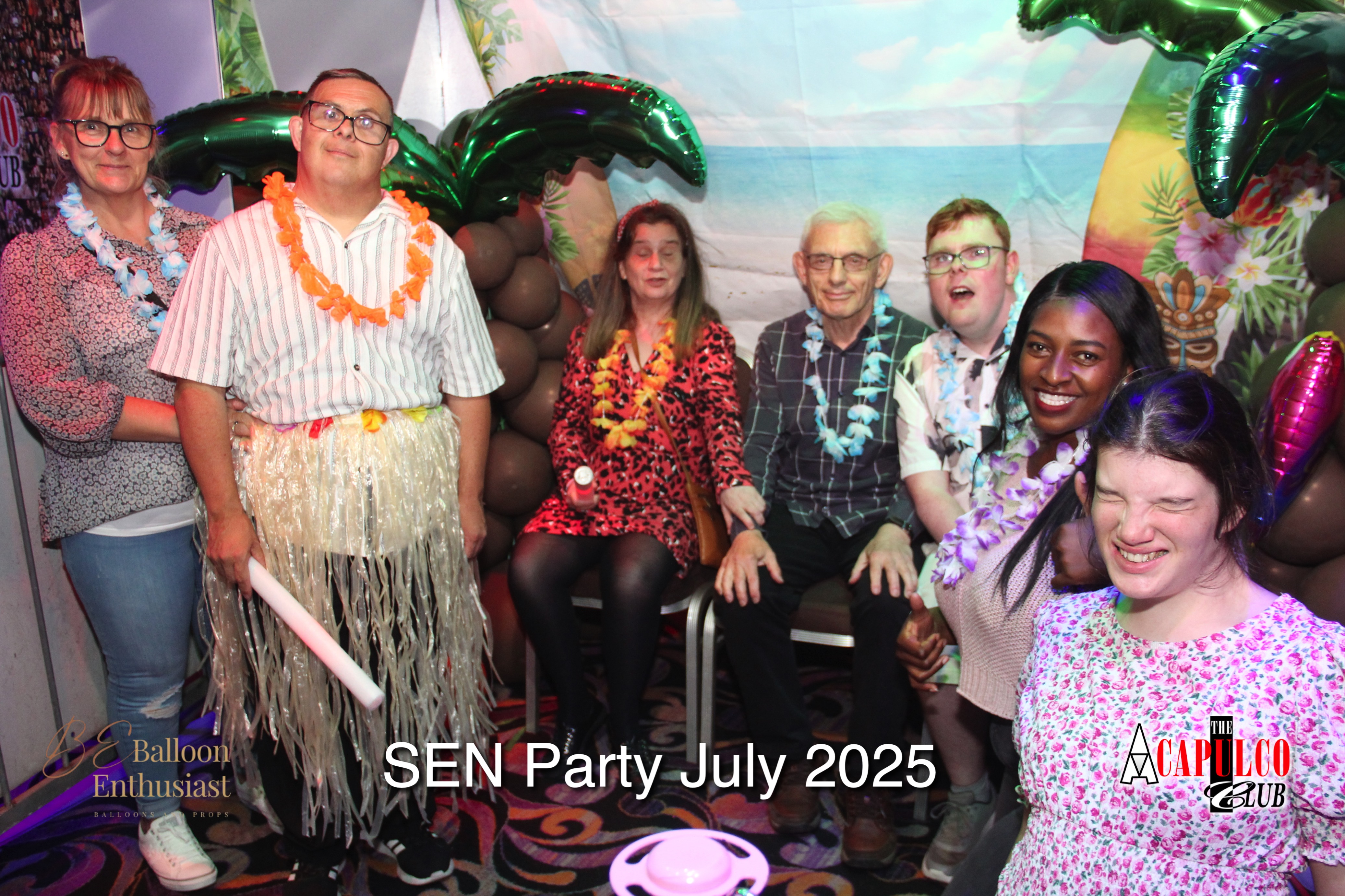 Sen Night Photos at Acapulco Easter / Summer Hawaiian Party - July 2025