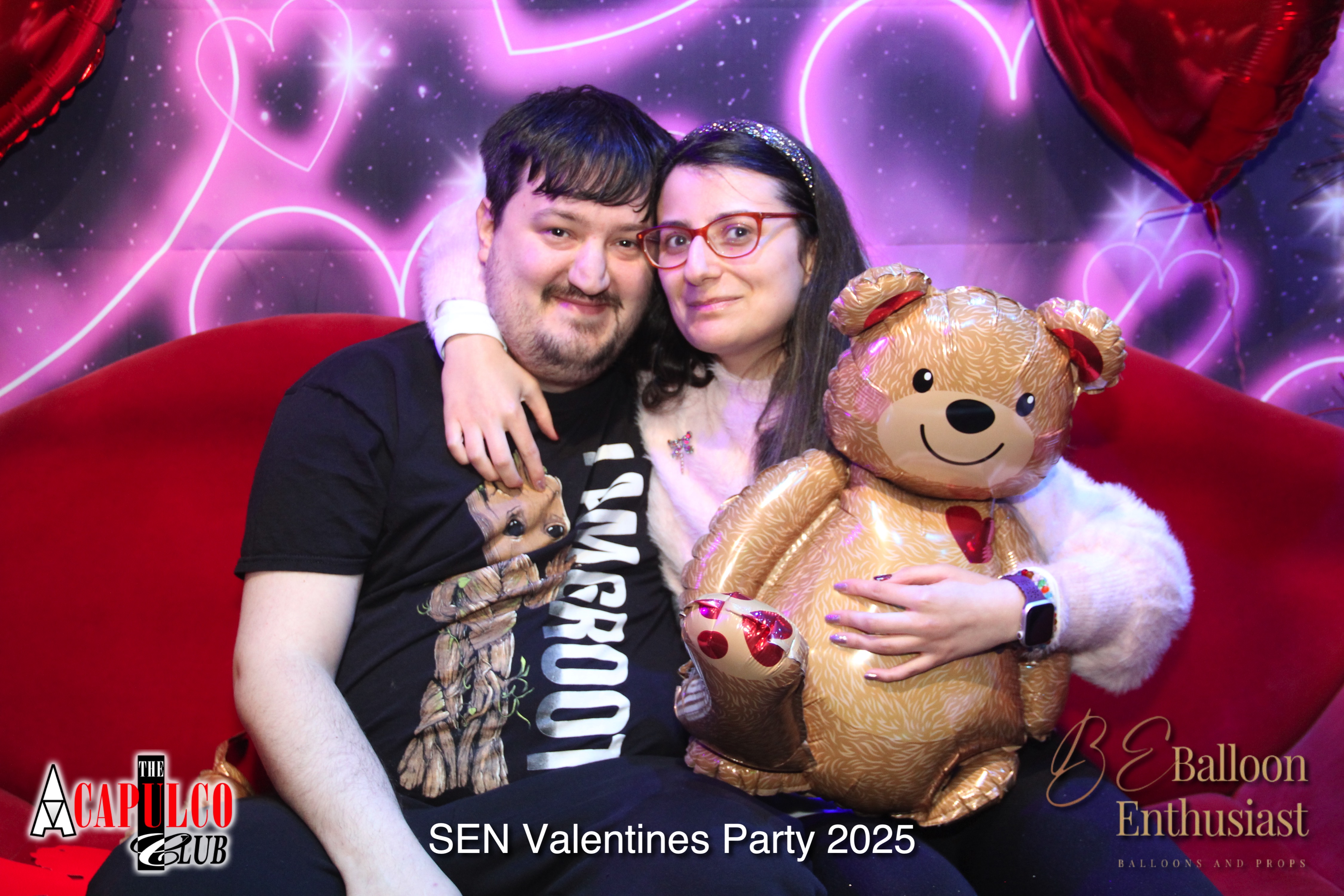 Sen Night Photos at Acapulco valentines / valentines  Party