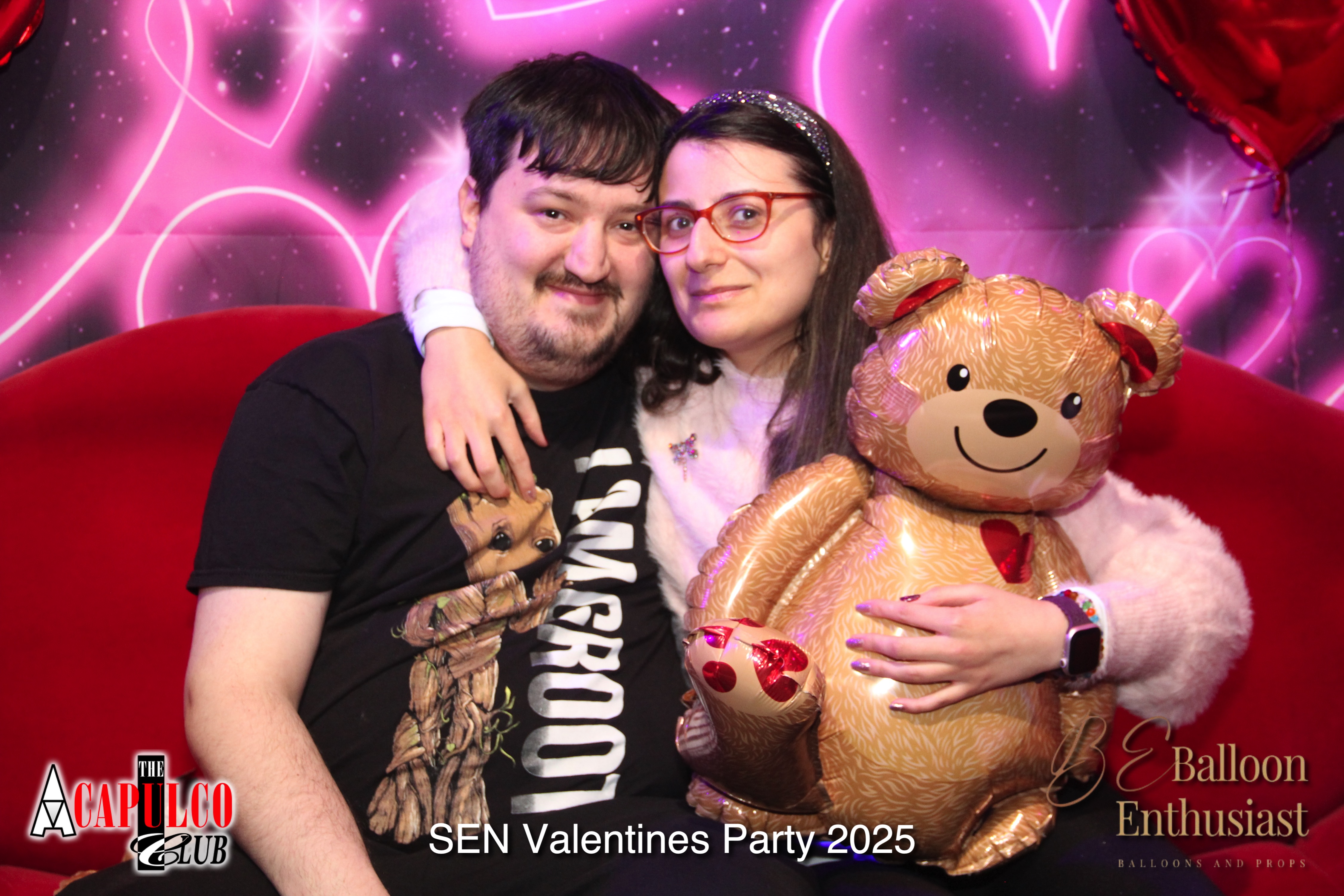 Sen Night Photos at Acapulco valentines / valentines  Party