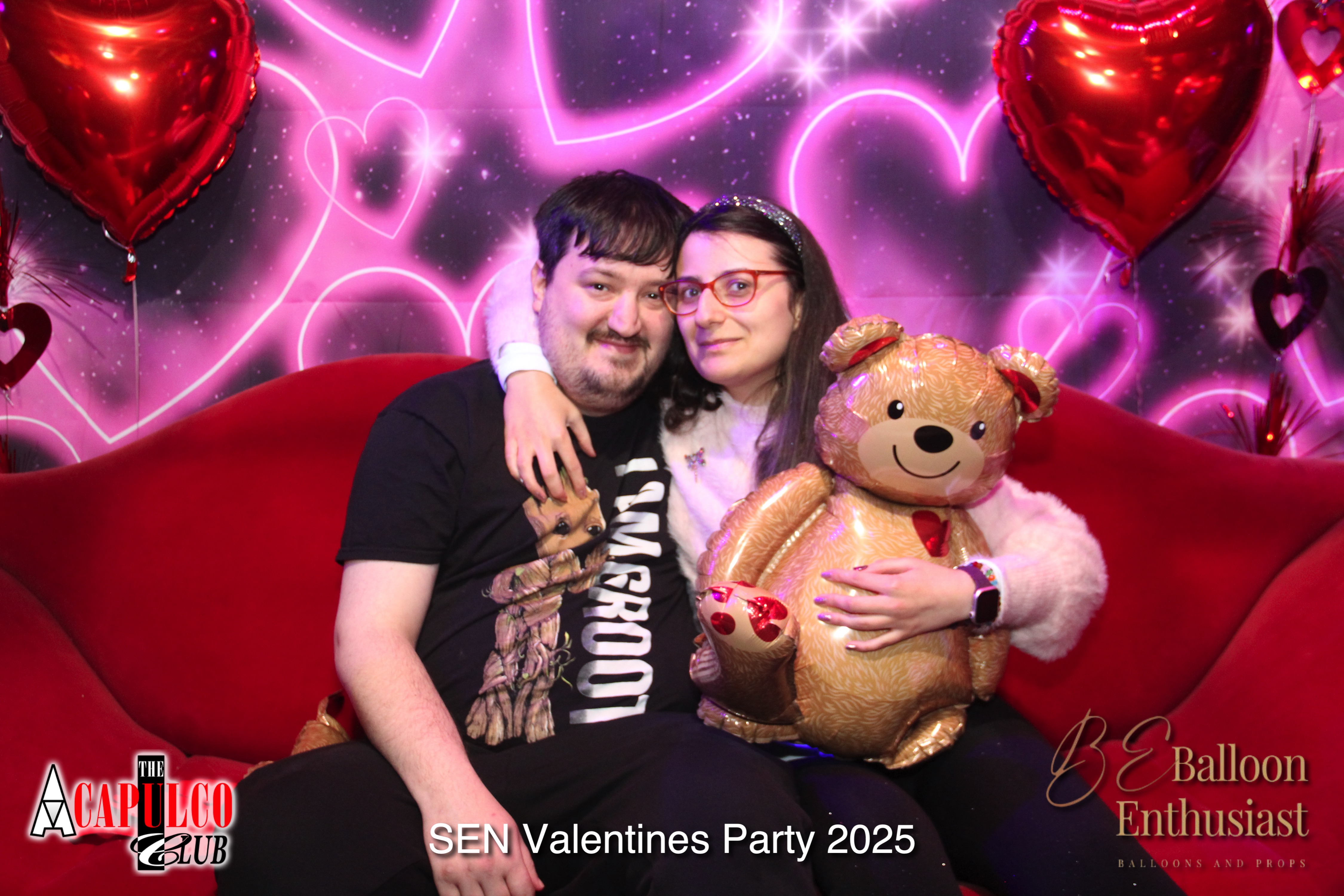 Sen Night Photos at Acapulco valentines / valentines  Party