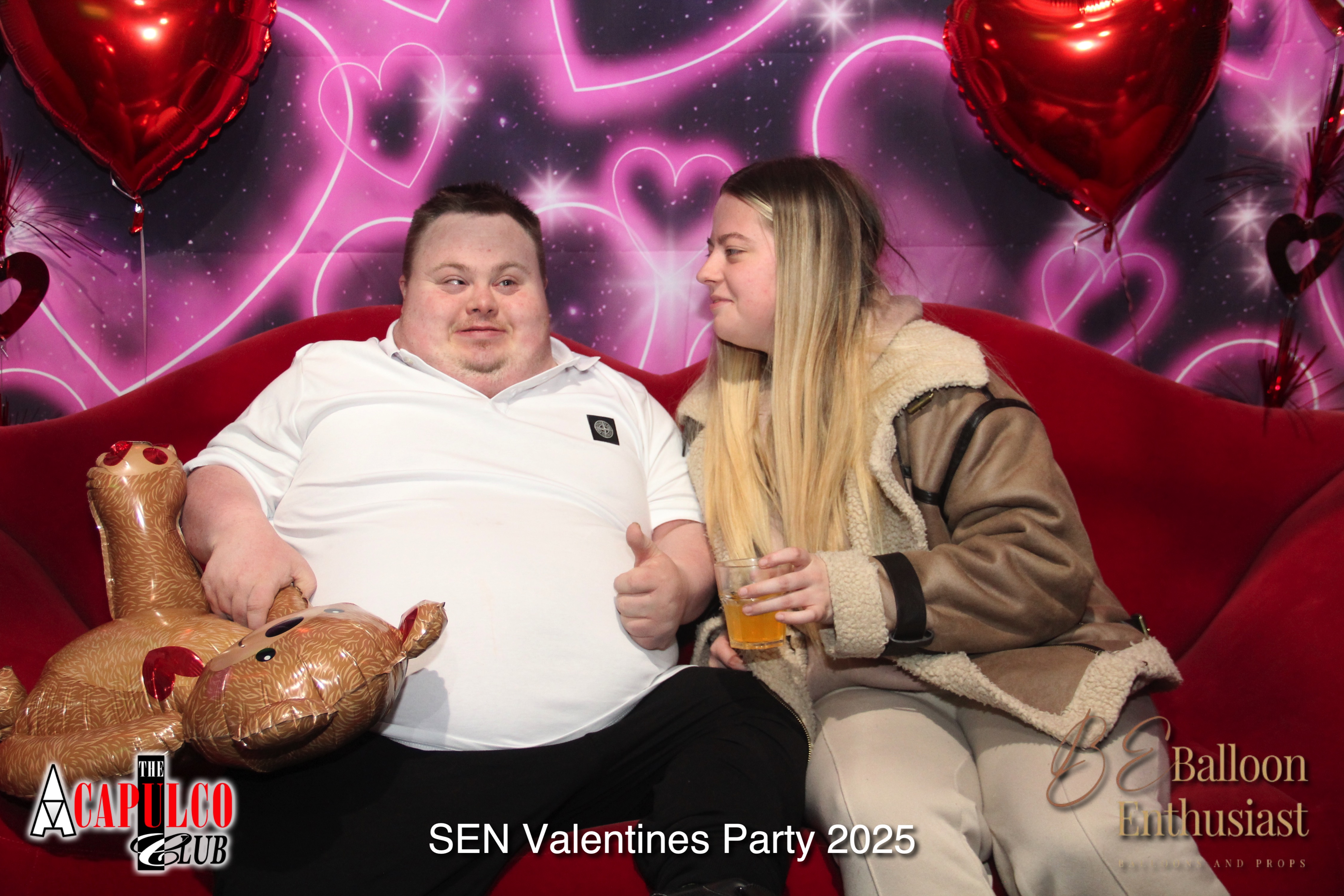 Sen Night Photos at Acapulco valentines / valentines  Party