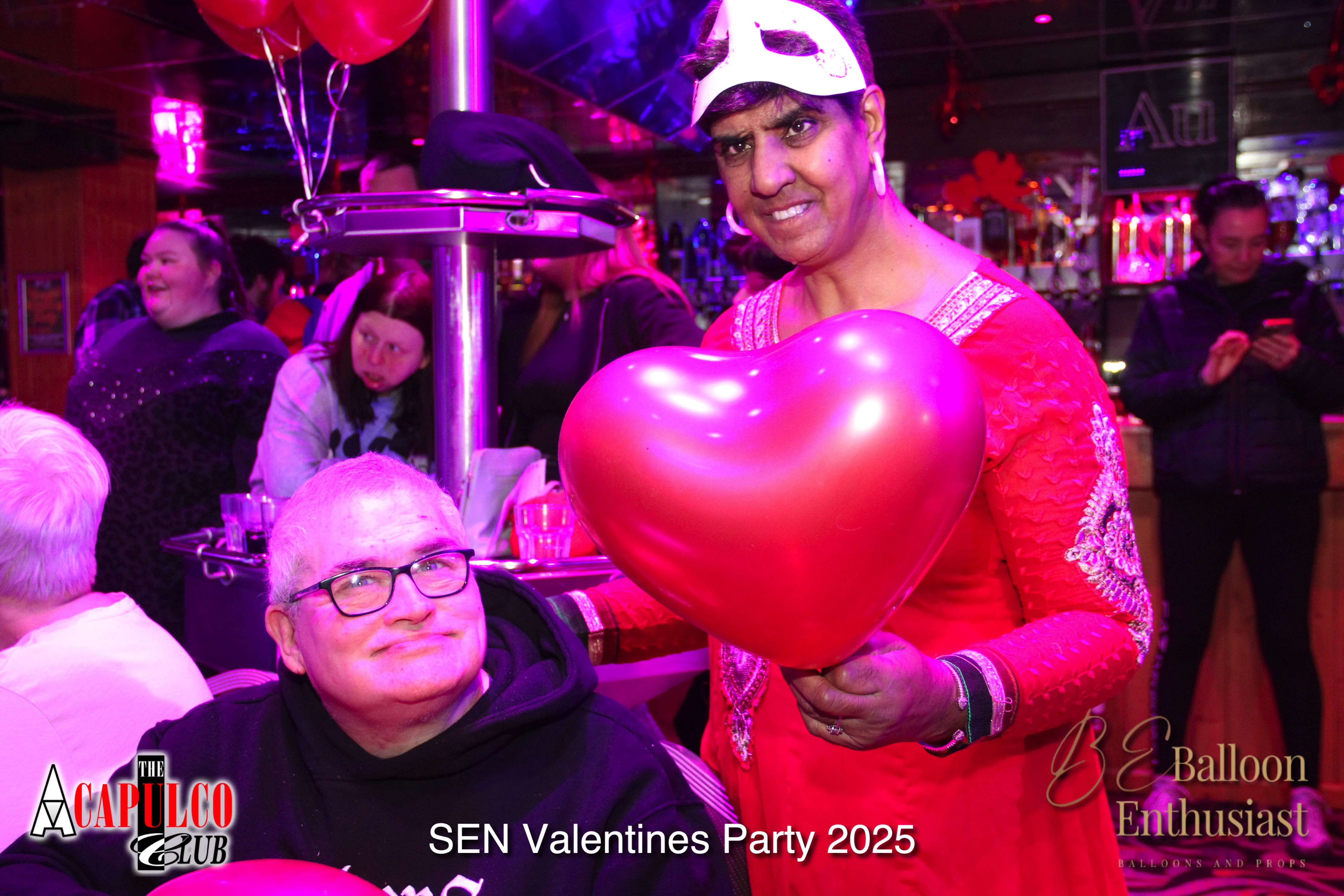 Sen Night Photos at Acapulco valentines / valentines  Party
