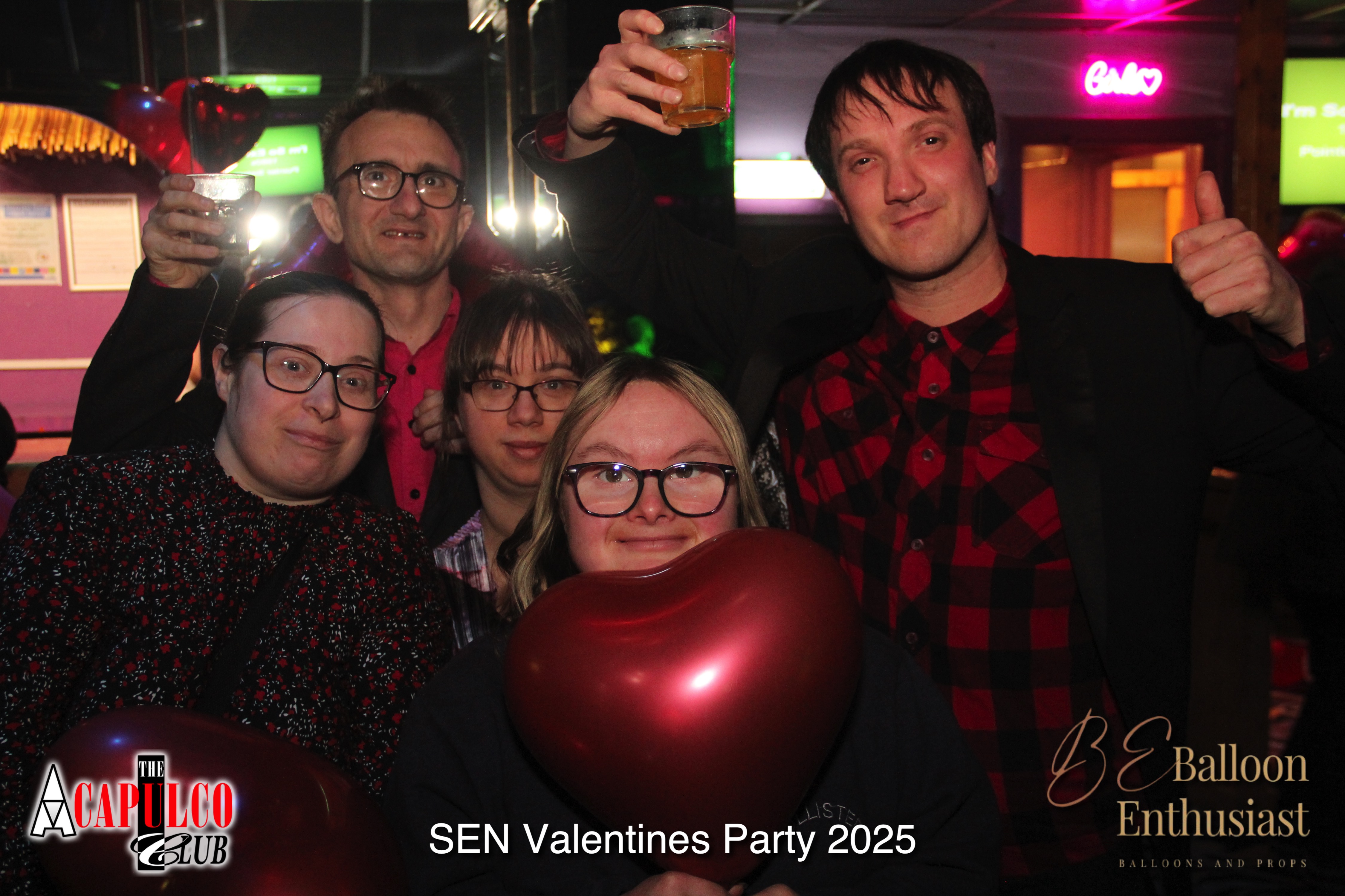 Sen Night Photos at Acapulco valentines / valentines  Party