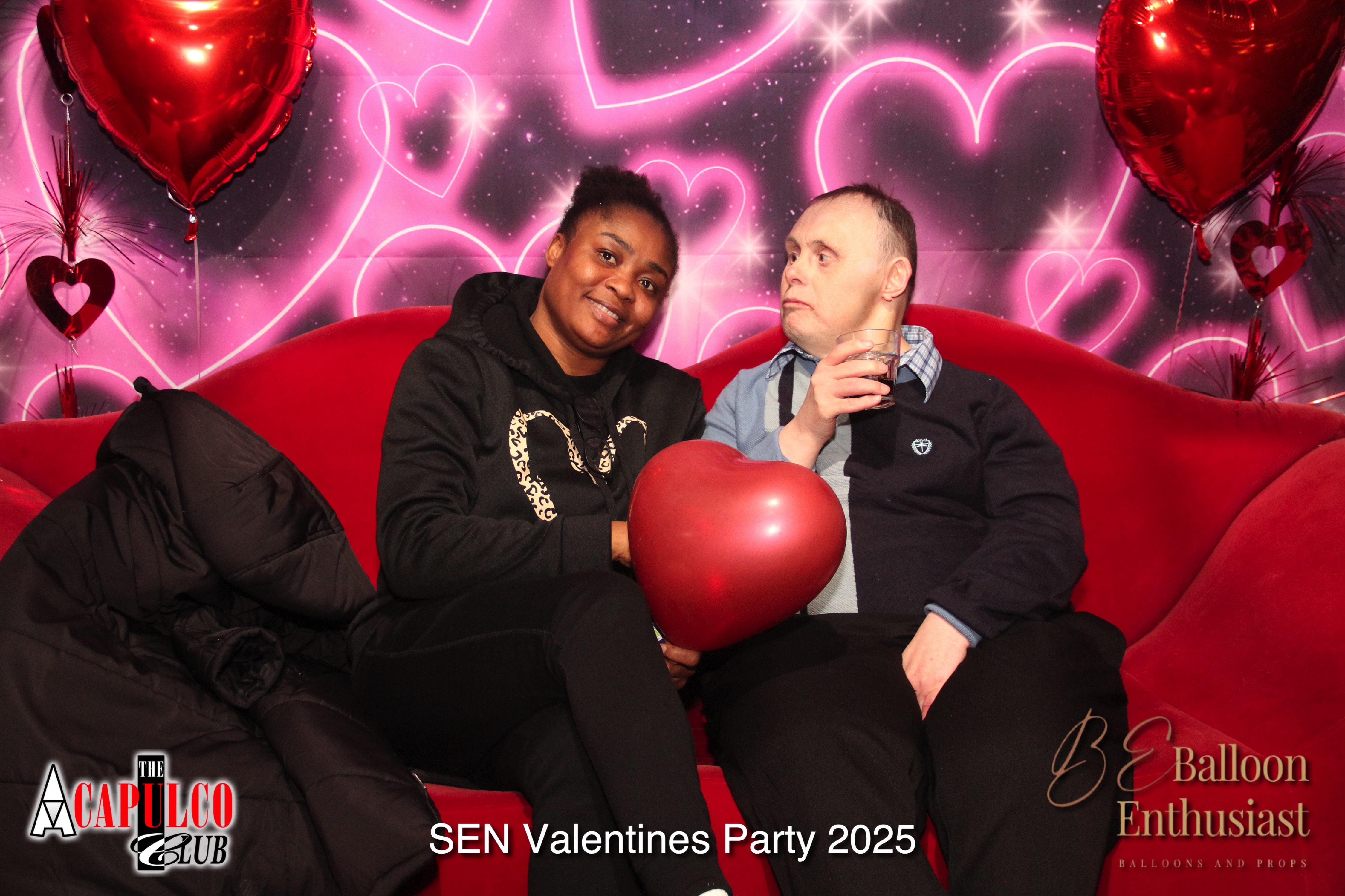 Sen Night Photos at Acapulco valentines / valentines  Party