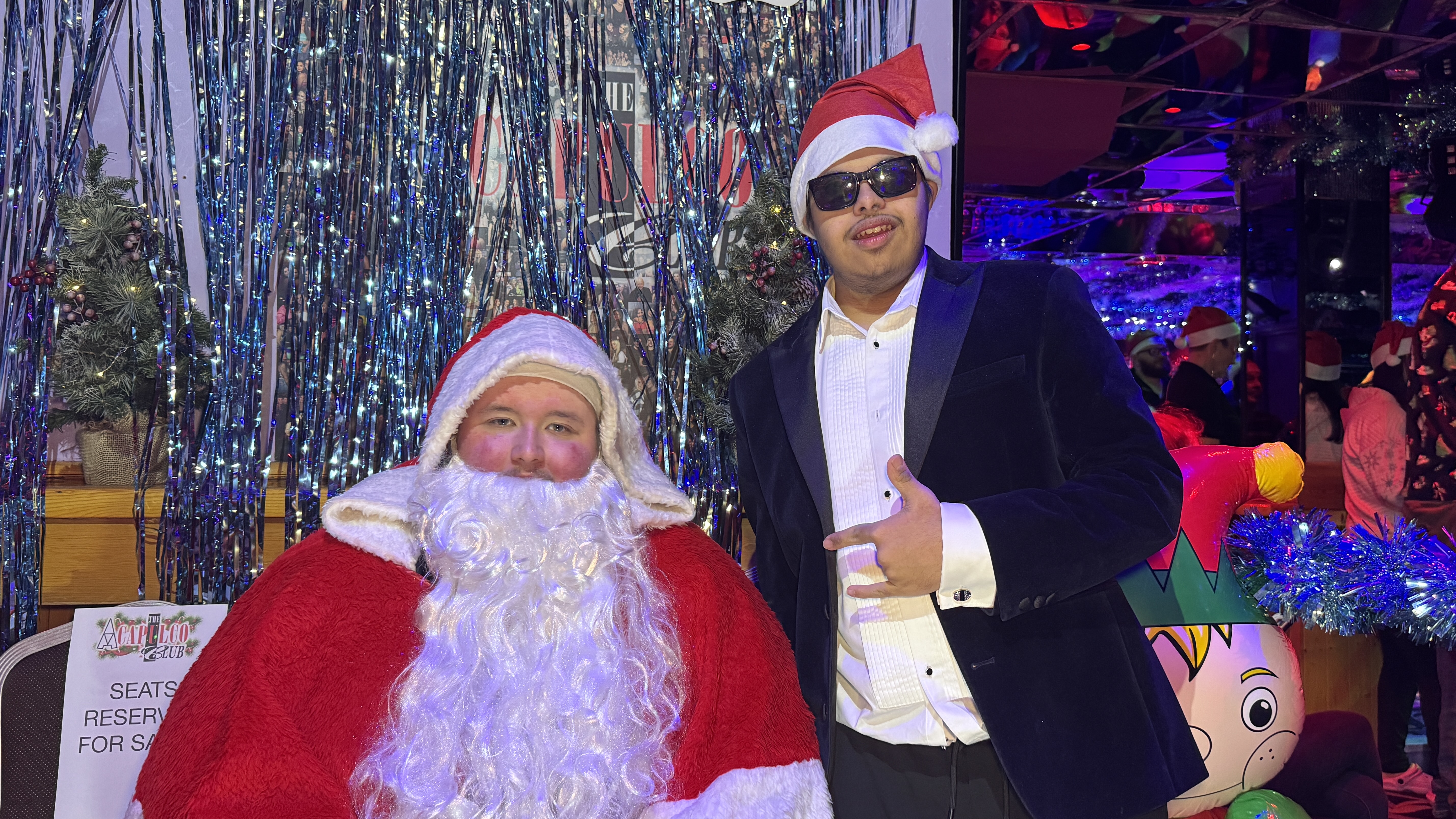 Sen Night Photos at Acapulco Christmas / xmas  Party