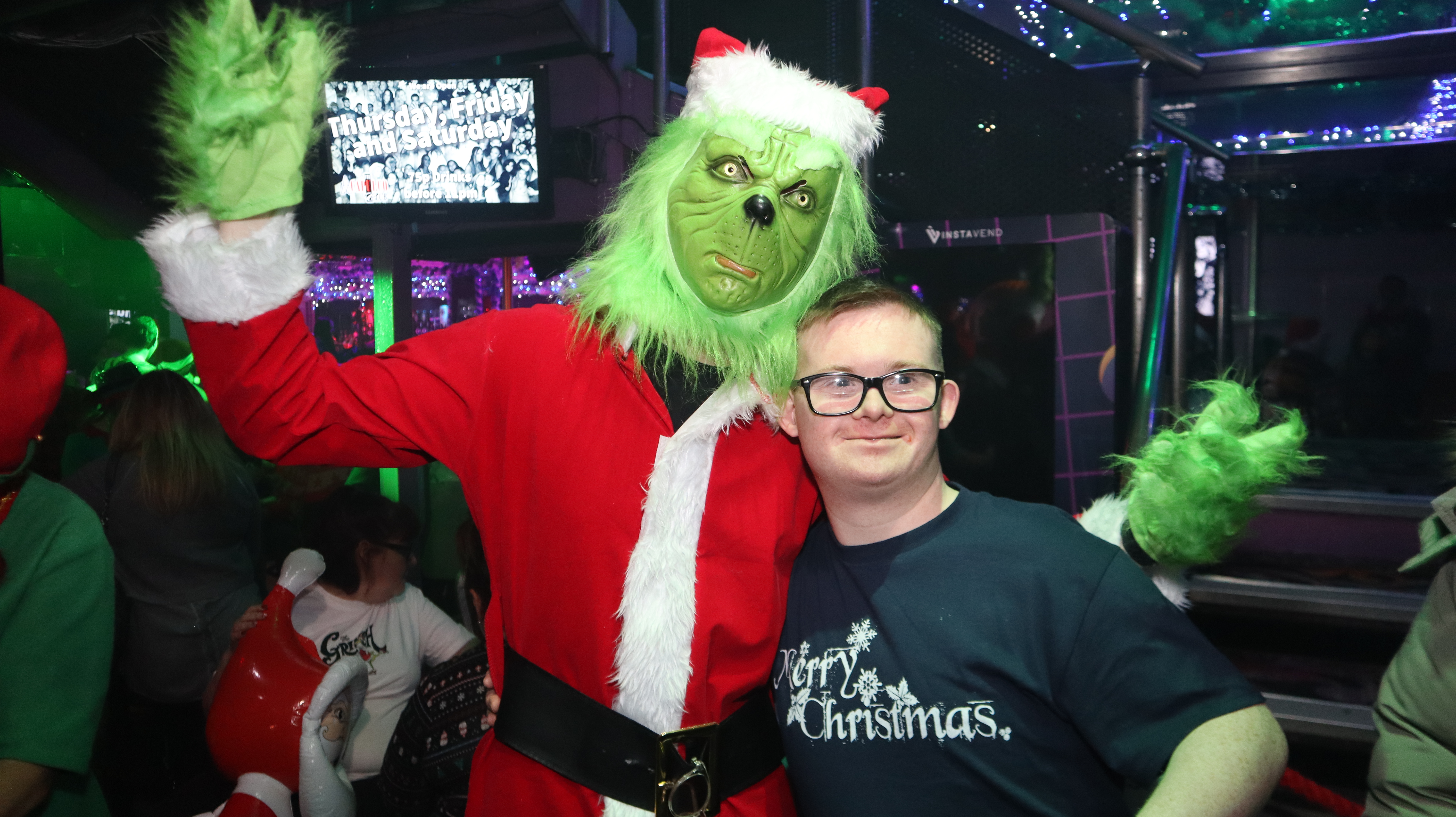 Sen Night Photos at Acapulco Christmas / xmas  Party
