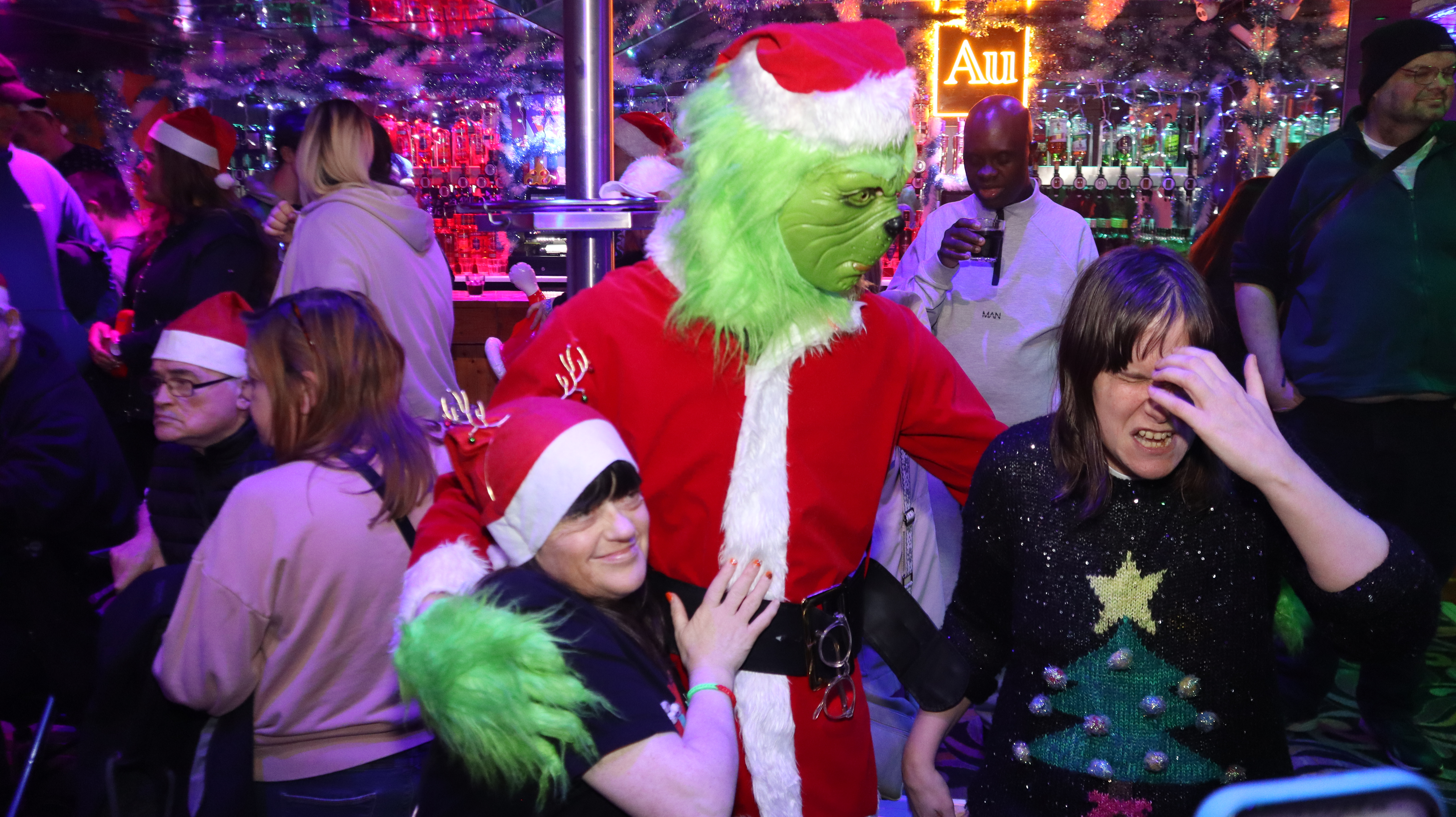 Sen Night Photos at Acapulco Christmas / xmas  Party