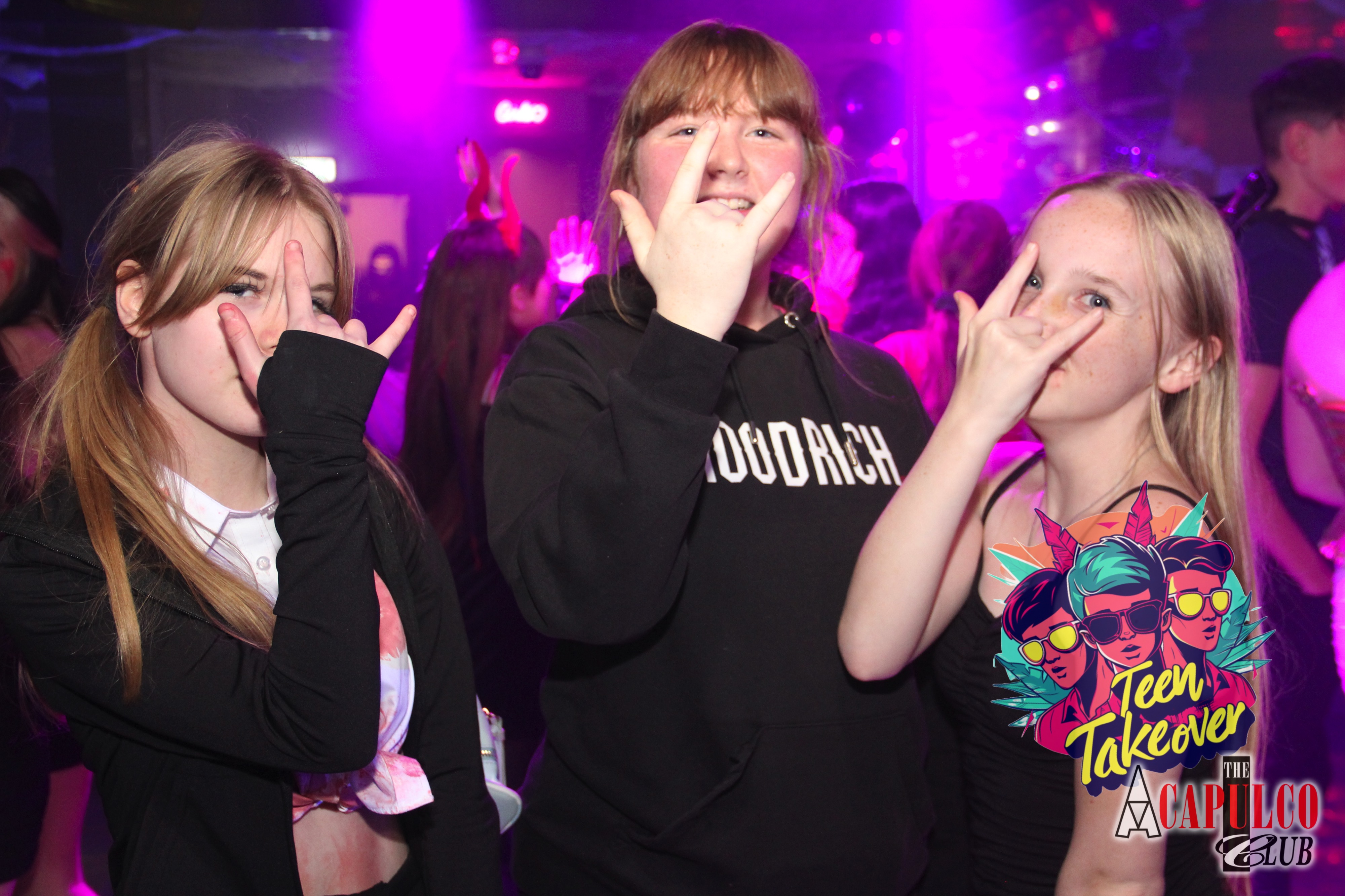 Teen Take Over under 18s night at Acapulco Halloween Party