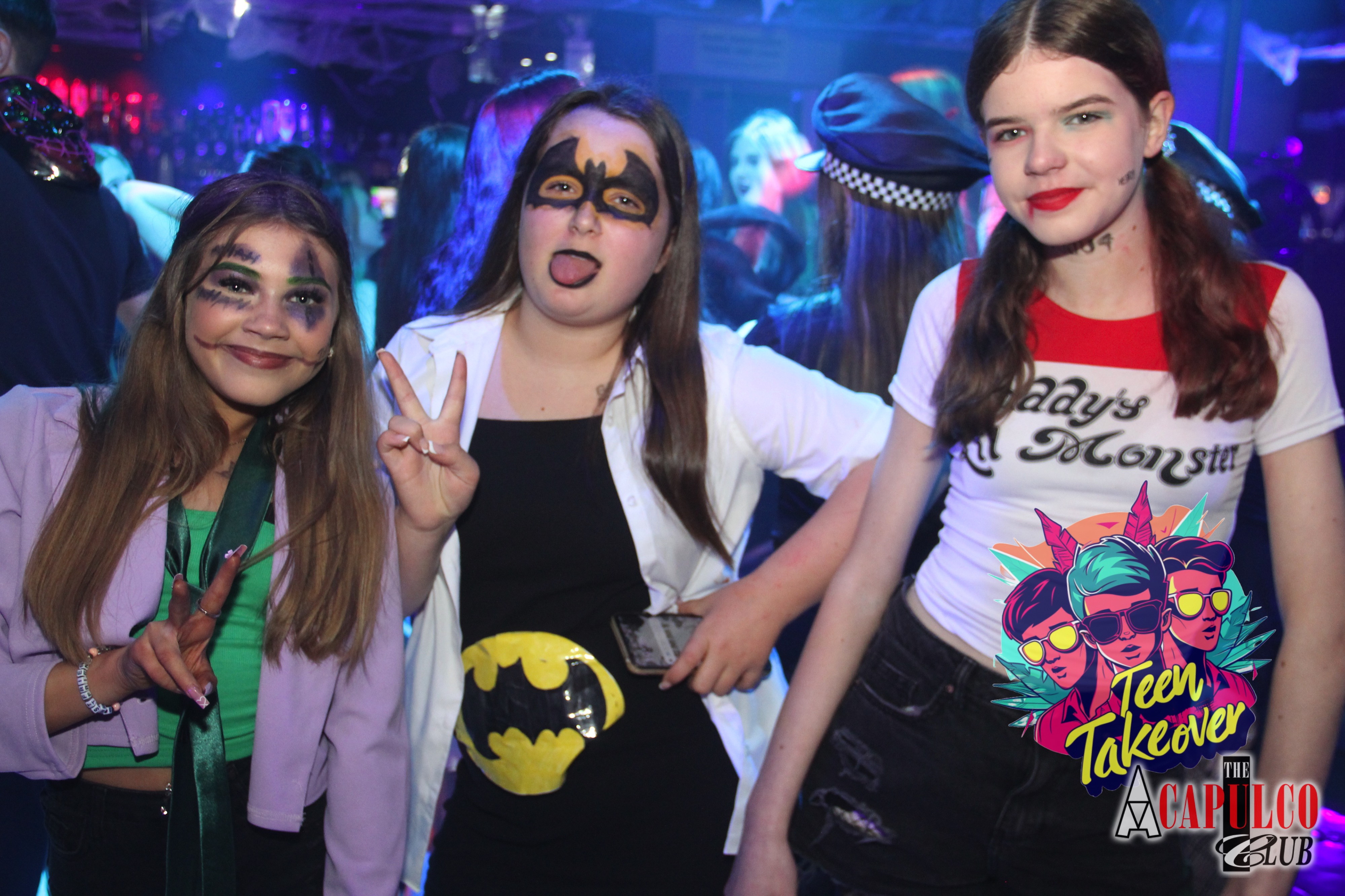 Teen Take Over under 18s night at Acapulco Halloween Party