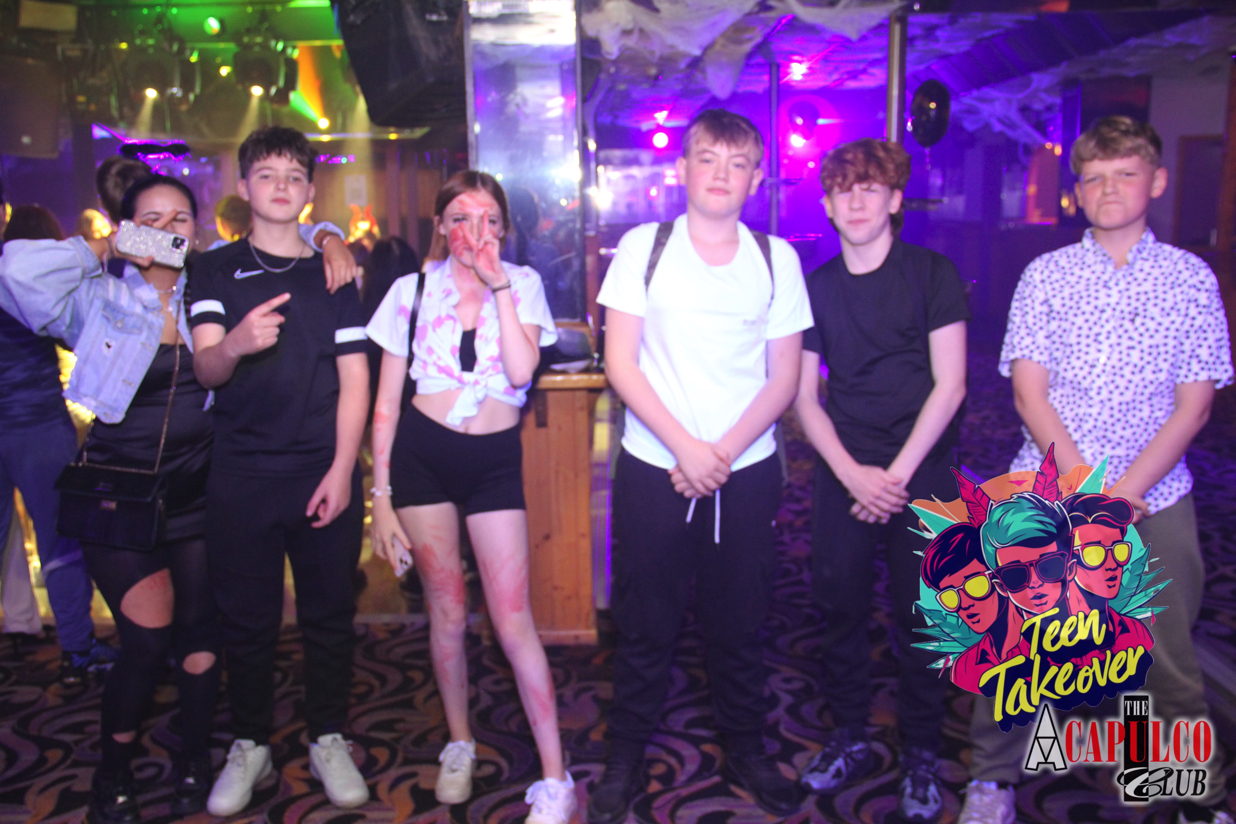Teen Take Over under 18s night at Acapulco Halloween Party