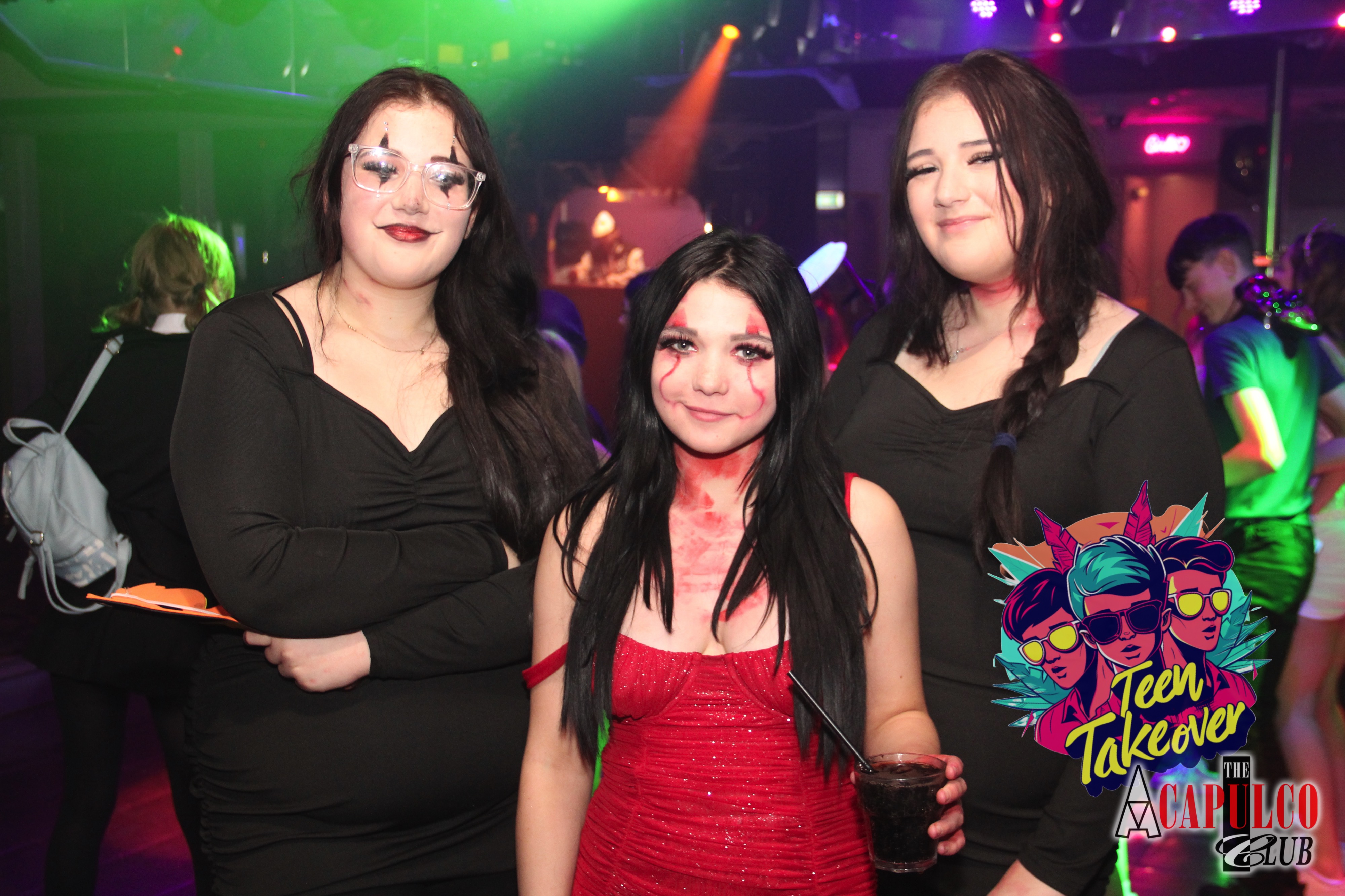 Teen Take Over under 18s night at Acapulco Halloween Party