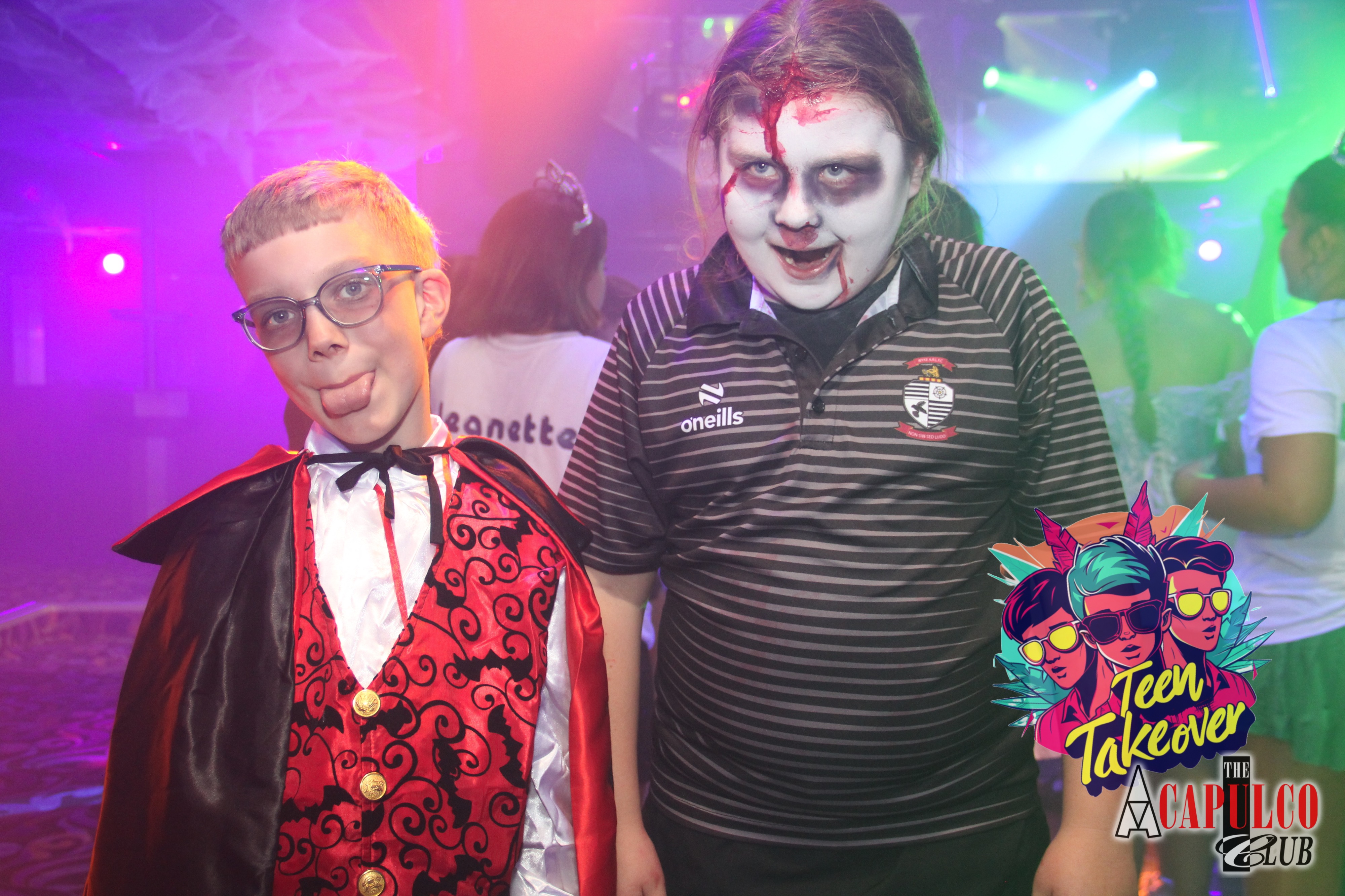 Teen Take Over under 18s night at Acapulco Halloween Party