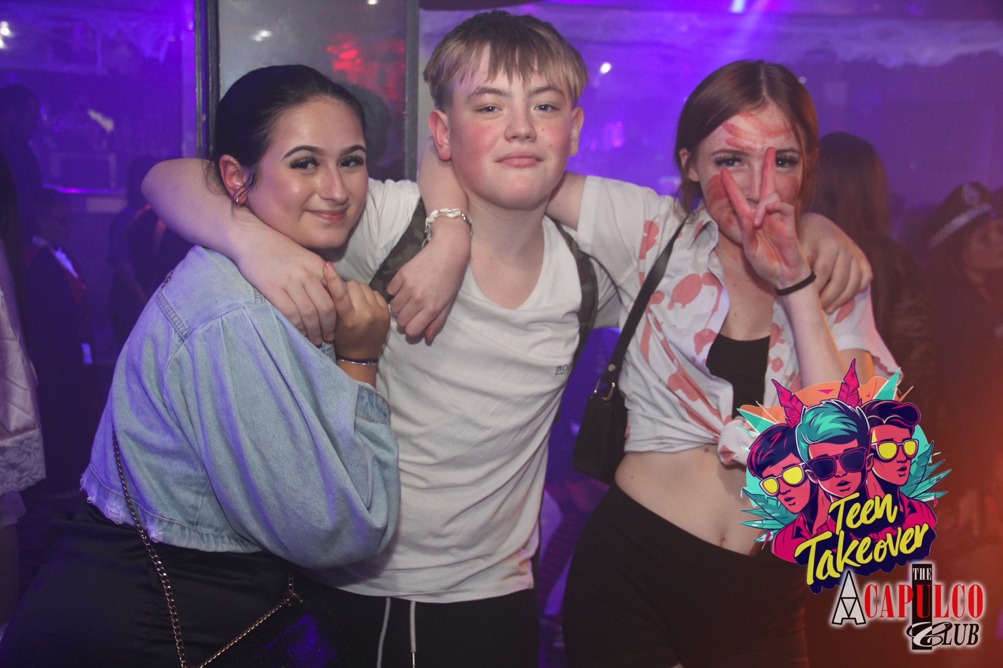 Teen Take Over under 18s night at Acapulco Halloween Party